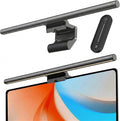 Monitor Light Bar with Remote, Computer Monitor Lamp for Home Office Gaming, 250LM No Glare Eye-Care Screen Bar, Touch Control USB Desk Lamp with Stepless Dimming for Flat & Curved Monitor